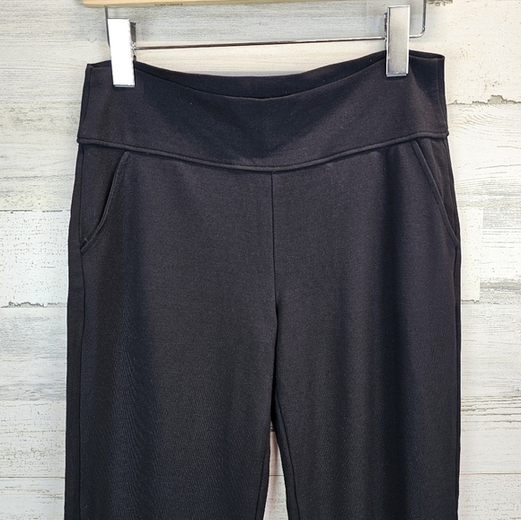 Saint & Sofia Black Viscose Pull On Comfort Pants Sz 6 Casual Everyday Wear - Picture 6 of 16